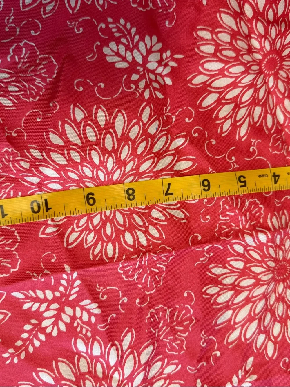 Floral Print Pink/Salmon Scarf